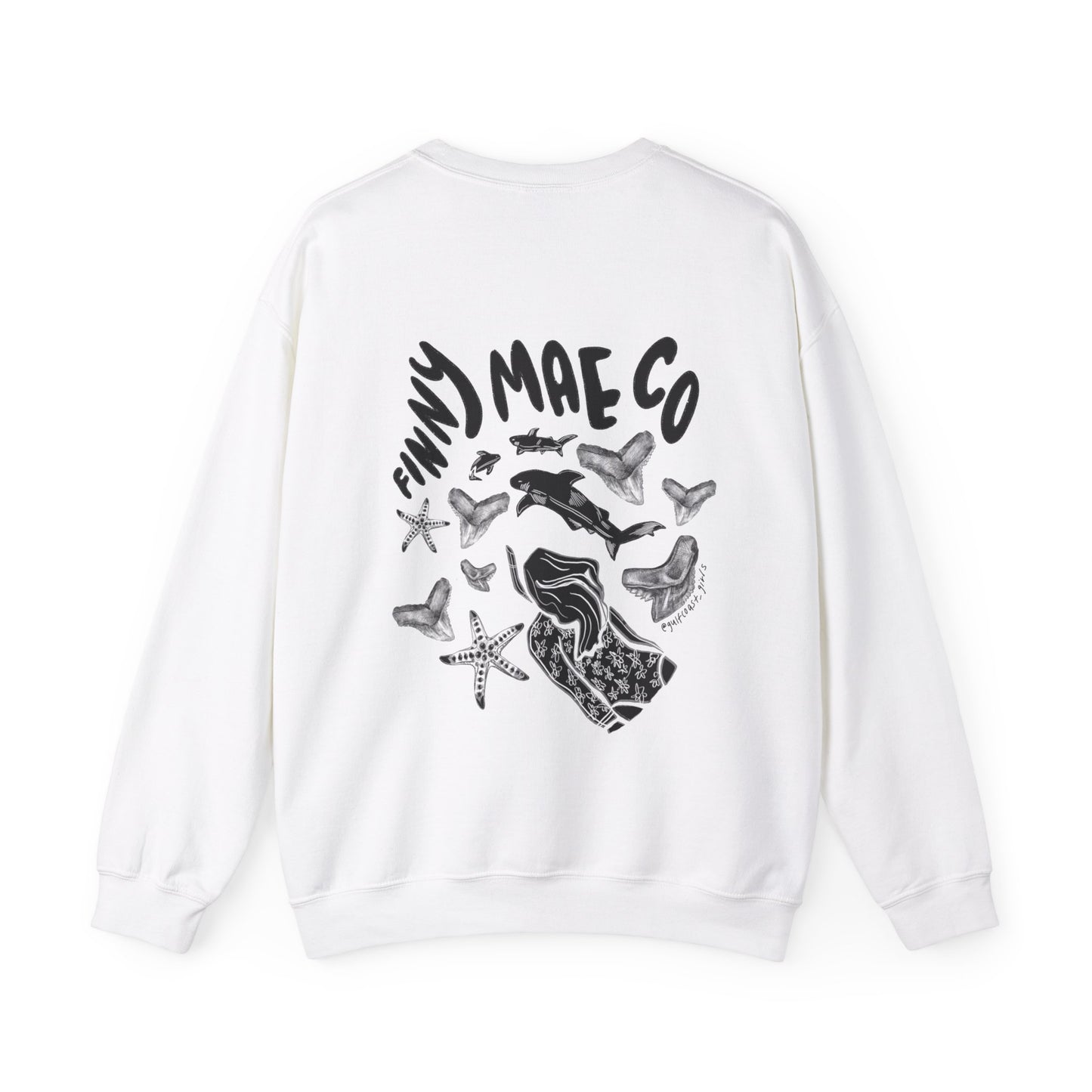 Finnymae co. X Gulf Coast Girls Crewneck