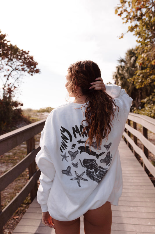 Finnymae co. X Gulf Coast Girls Crewneck