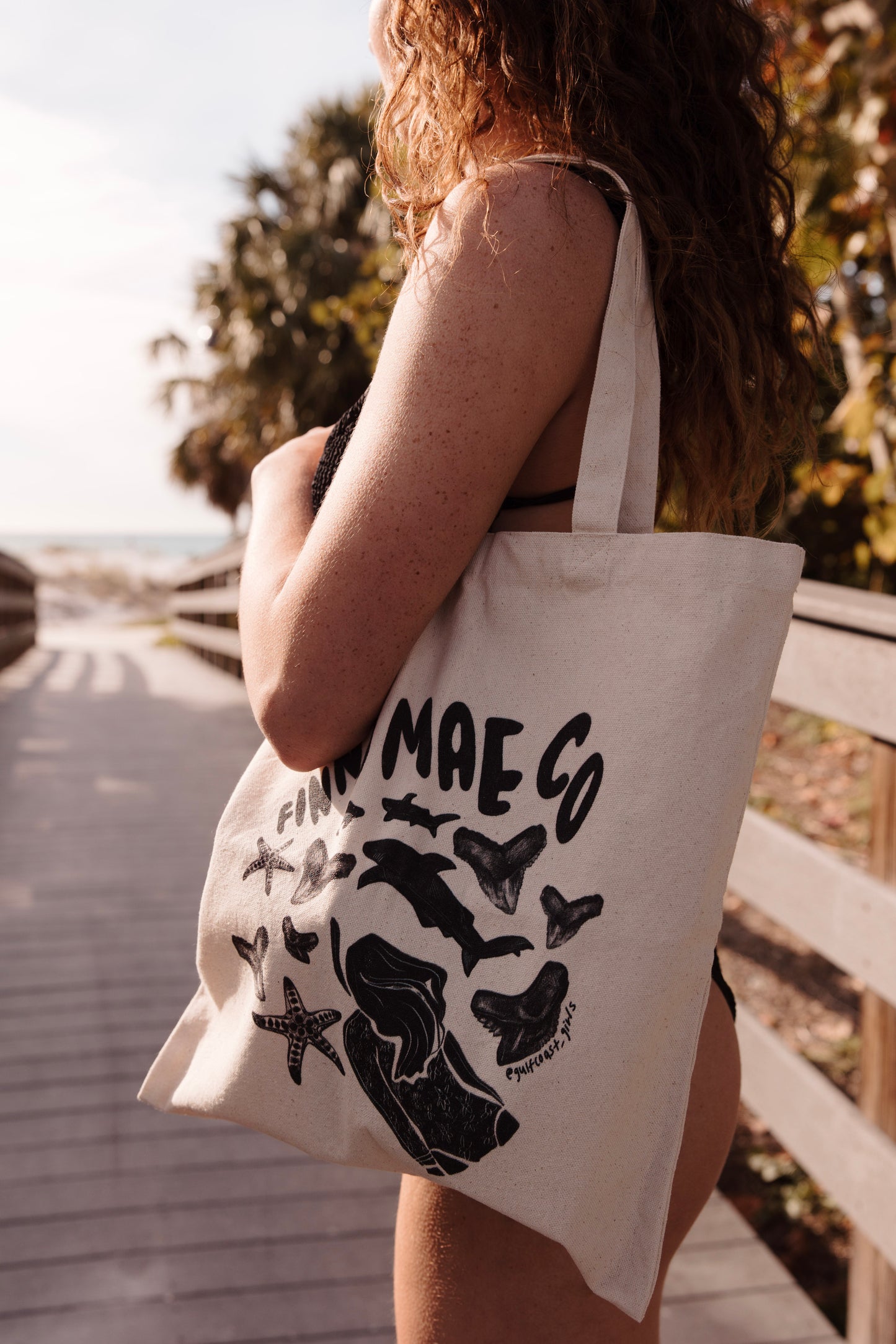 Finnymae co. X Gulf Coast Girls Tote Bag